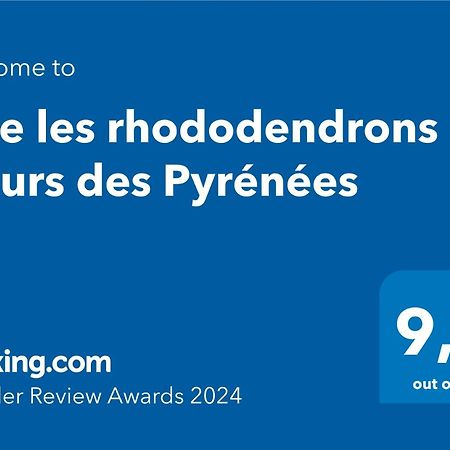 Gite Les Rhododendrons Fleurs Des Pyrenees Argelès-Gazost Esterno foto