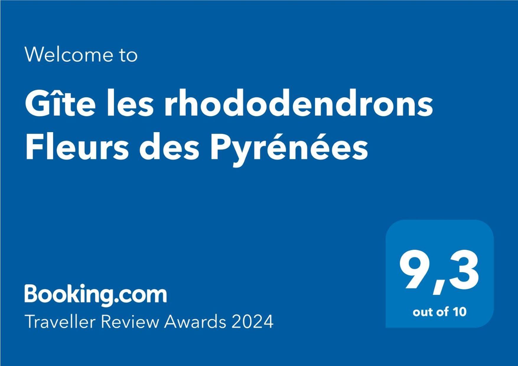 Gite Les Rhododendrons Fleurs Des Pyrenees Argelès-Gazost Esterno foto